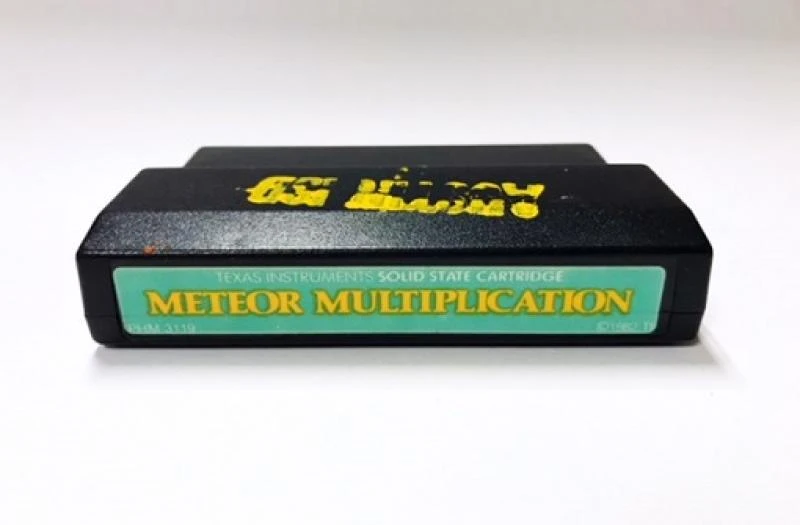 Texas Instruments TI99 Meteor Multiplication 1 Texas Instruments TI99 Meteor Multiplication