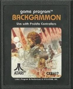 Atari A26 Backgammon - Paddle Controller Required