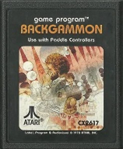 Atari A26 Backgammon - Paddle Controller Required 1 Atari A26 Backgammon - Paddle Controller Required