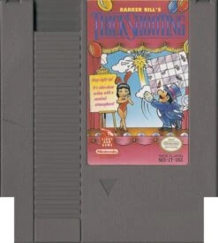 NINTENDO NES Barker Bills Trick Shooting - Light Gun Required