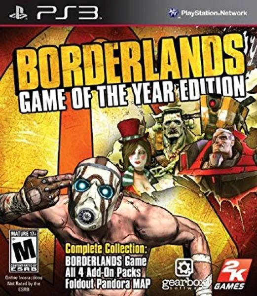 PLAYSTATION PS3 Borderlands - Game Of The Year Edition