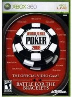 Xbox X360 World Series Of Poker 2008 - Battle For The Bracelets