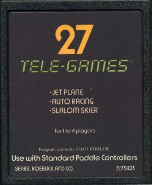 Atari A26 Speedway II 2 - Paddle Controller Required 1 Atari A26 Speedway II 2 - Paddle Controller Required
