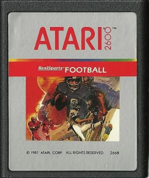 Atari A26 RealSports Football