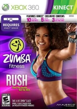 Xbox X360 Zumba Fitness - Rush - KINECT REQUIRED