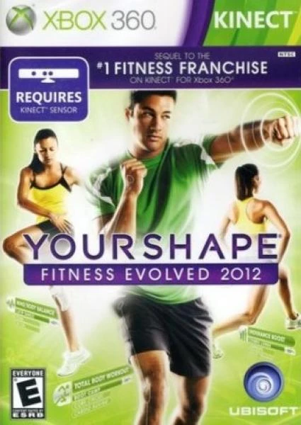 Xbox X360 Your Shape - Fitness Evolved 2012 - KINECT REQUIRED