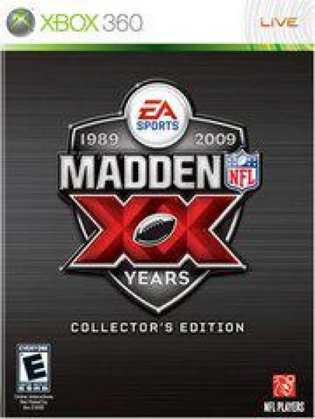 Xbox X360 Madden 2009 - XX Years Collectors Edition- Complete With Madden 09, Head Coach 09 And Bonus Disc 1 Xbox X360 Madden 2009 - XX Years Collectors Edition- Complete With Madden 09, Head Coach 09 And Bonus Disc