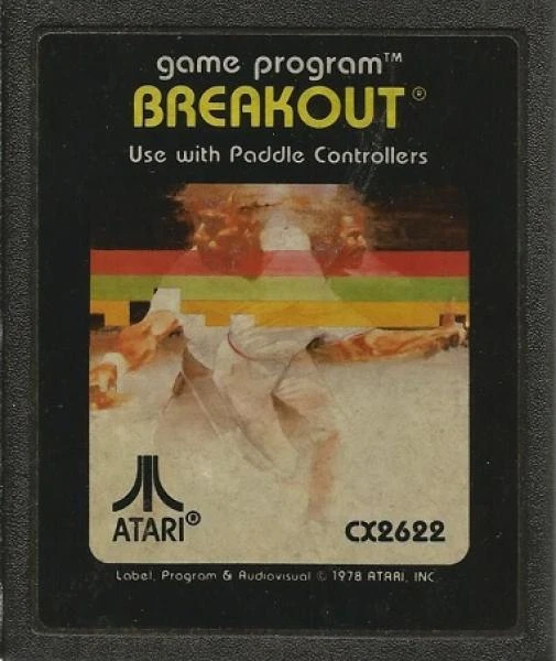 Atari A26 Breakout - Paddle Controller Required 1 Atari A26 Breakout - Paddle Controller Required