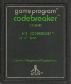 Atari A26 Codebreaker - Keyboard Required