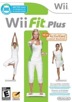 NINTENDO Wii Wii Fit Plus - Game Only - BALANCE BOARD REQUIRED