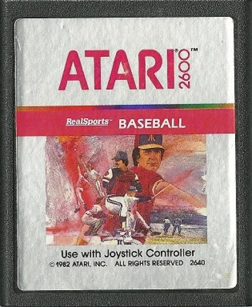 Atari A26 RealSports Baseball