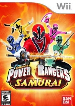 NINTENDO Wii Power Rangers - Samurai