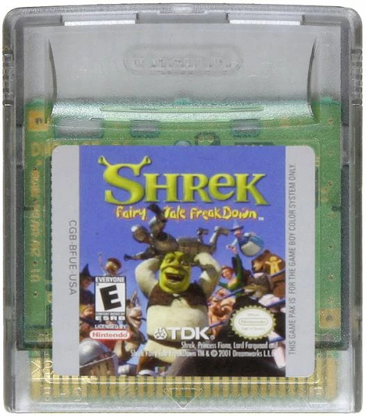 NINTENDO GBC Shrek - Fairy Tale Freakdown
