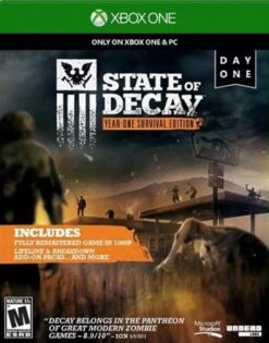 Xbox XB1 State Of Decay - Year One Survival Edition - DLC MAY NOT BE INCLUDED