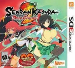 NINTENDO 3DS Senran Kagura 2 - Deep Crimson - Double D Edition - Complete With Outer Box, Game And 2 Disc OST