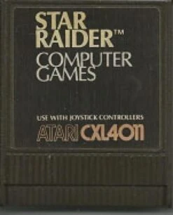 Atari ACOMP Star Raider - MISPRINT MISSING S - RARE