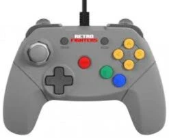 NINTENDO N64 Controller (3rd) Brawler64 - V2 - Retro Fighters - GRAY - NEW
