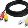 Universal AV Cable - Red Yellow And White - USED