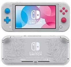 NS F Nintendo Switch LITE System HW - Pokemon - Zacian And Zamazenta Edition - CORE SYSTEM ONLY - NO DOCK OR ACC - ONLY CHARGE CABLE INCLUDED - USED