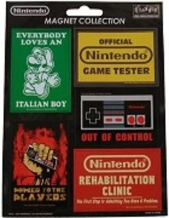 Gamer Magnets - Nintendo - 5 Pack