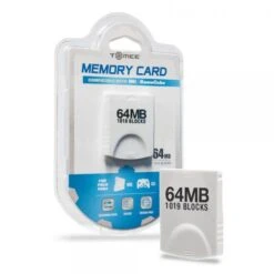 NINTENDO GC Memory Card (3rd) NEW - Hyperkin - 1019 Blocks - 64MB
