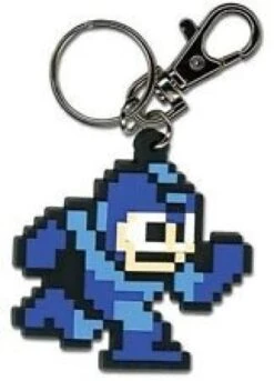 Keychain - Mega Man - Pixels Running