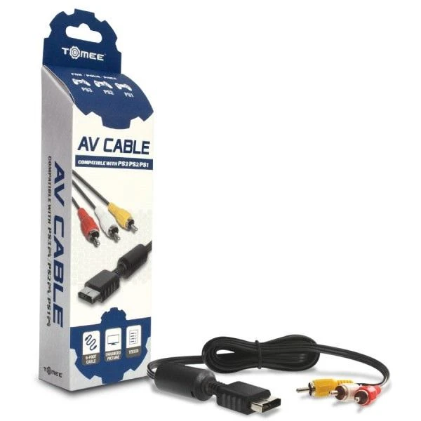 PLAYSTATION PS1 - PS2 - PS3 - AV Adapter Cable - (3rd) Tomee - NEW