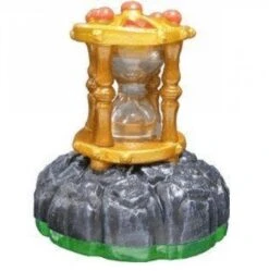 Activision Skylanders - Spyros Adventure - Magic Item - Green Base - Time Twister - Gold Hourglass - USED