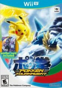 NINTENDO WiiU Pokken Tournament - Complete With Shadow Mewtwo Card