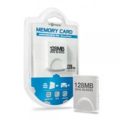NINTENDO GC Memory Card (3rd) NEW - Tomee - 2043 Blocks - 128MB