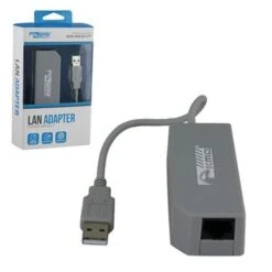 NINTENDO Wii WiiU LAN Network Online Adapter NEW (3rd) Komodo KMD
