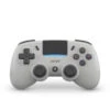 PS4 PC USB Mini Wireless Bluetooth Controller - (3rd) Mantis - With Hall Effects - Retrofighters - GRAY - NEW