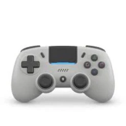 PS4 PC USB Mini Wireless Bluetooth Controller - (3rd) Mantis - With Hall Effects - Retrofighters - GRAY - NEW