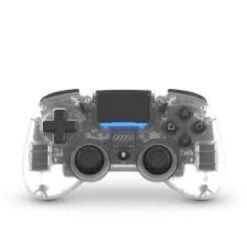 PS4 PC USB Mini Wireless Bluetooth Controller - (3rd) Mantis - With Hall Effects - Retrofighters - CRYSTAL CLEAR - NEW