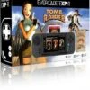 EVC Evercade - EXP-R Handheld HW - Evercade EXP-R Handheld - Premium Pack - COMPLETE IN BOX - Includes Tomb Raider Collection 3 Games On 1 Cartridge - Black - NEW