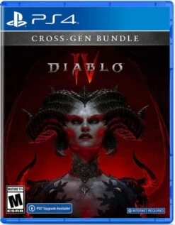 PLAYSTATION PS4 Diablo IV 4 - Cross-Gen Bundle - ONLINE ONLY - PS+ REQUIRED - DLC MAY NOT BE INCLUDED