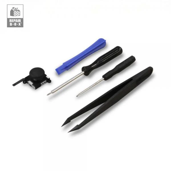 Repair Part - NS Nintendo Switch - Analog Stick Repair Kit With Tools For Joy-Con - BLACK - NEW 1 Repair Part - NS Nintendo Switch - Analog Stick Repair Kit With Tools For Joy-Con - BLACK - NEW