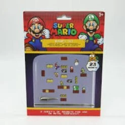 Gamer Magnets - Nintendo - Super Mario - Classic NES Style - Set Of 23 - NEW