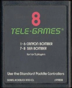 Atari A26 Canyon Bomber - Paddle Controller Required -Videos Gamer Gear Shop 30458 328 68002a39548145.24701774 canyonBomberTeleText large 3cdb31c5 205f 4526 9450 0f2056c7c9b4