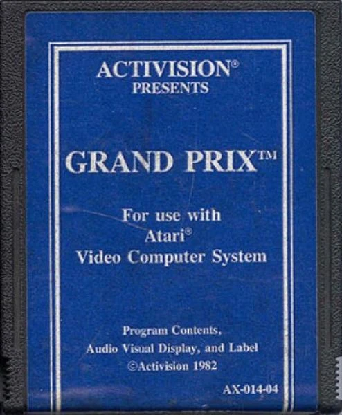 A26 Grand Prix - Atari Text Or Picture Label 2 A26 Grand Prix - Atari Text Or Picture Label - Image 2