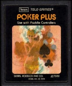 Atari A26 Poker Plus - Sears / TeleGames Picture Or Text Label -Videos Gamer Gear Shop 30679 6130 681ba424c56b60.58311741 poker plus sears picture cart large 3132ce3a d57f 4652 8d12 b9c86abaea43