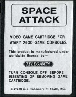 Atari A26 Space Attack - Mattel Or Sears / TeleGames Text Label -Videos Gamer Gear Shop 30744 503 68223ccf08fd50.35935179 space attack telegames usa cart large 29186476 b934 4537 815a e0b659582e4d