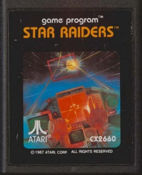 Atari A26 Star Raiders - Video Touch Pad Controller Required