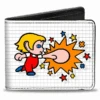Gamer Wallet - SEGA - Bifold - Alex Kidd - Miracle World Box Cover Art - NEW