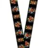 Lanyard - SEGA Genesis - Alex Kidd - 3 Pixel Poses - NEW