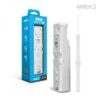 NINTENDO Wii Remote Controller - WITH Motion Plus (3rd) - NEW - Nuwave Armor 3 - WHITE