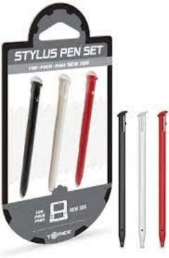 NDS 3DS Stylus Pen Set For NEW 3DS Consoles - 3 Pack - (3rd) Tomee - NEW
