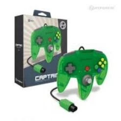 NINTENDO N64 Controller (3rd) Captain Premium Controller For N64 - Hyperkin - GREEN