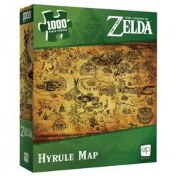 BG Puzzle - Nintendo - Legend Of Zelda - Hyrule Map - 1000 Piece - NEW