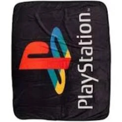 Gamer Gear - Plush Throw Blanket - 45in X 60in - Playstation - PS Logo - NEW
